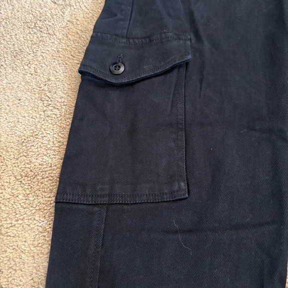 Wilfred Free Gorpcore Aritzia Utility Pants Size 4 Women’s Navy Blue Button Fly - Picture 7 of 15